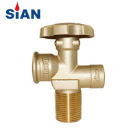 Fabricante de válvulas de Sian GLP Cylinder Safety Brass Pol Válvulas V9S4