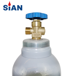 SIAN GAS INDUSTRIAL RPV RPV Medical Oxygen Cylindo Presión residual de O2 Válvula