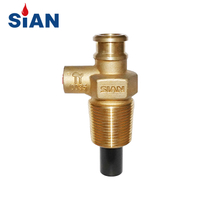 Cilindro de GLP SIAN D21 Válvulas compactas autodenominadas 25e Control de propano Válvula