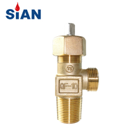 Fabricante de válvulas Brass 3/4 pulgadas QF-10 Cilindro de control de gas de cloro