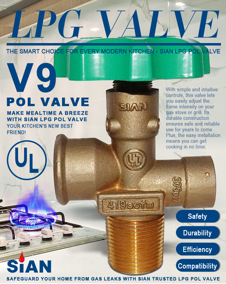 SIAN V9 GLPG Cylinder Pol Valves UL Certificaci&oacute;n (1)