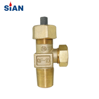 Buena calidad SiAN marca China Ningbo FUHUA fábrica QF-10 Cl2 cilindro aguja tipo válvula de latón